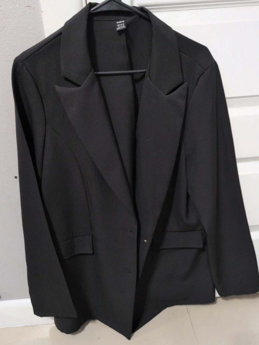 Black Women's Oversized Blazer